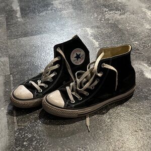 Converse Black and White High-Tops